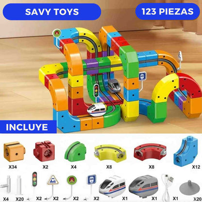 Compra 1 LLeva2  SavyToys 123 piezas c/u