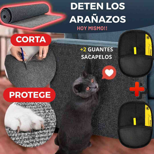 Compra 1 lleva3 Rollos Cat Wall+2 Guantes sacapelos